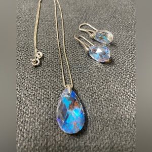 Sterling Silver- Necklace & Earrings